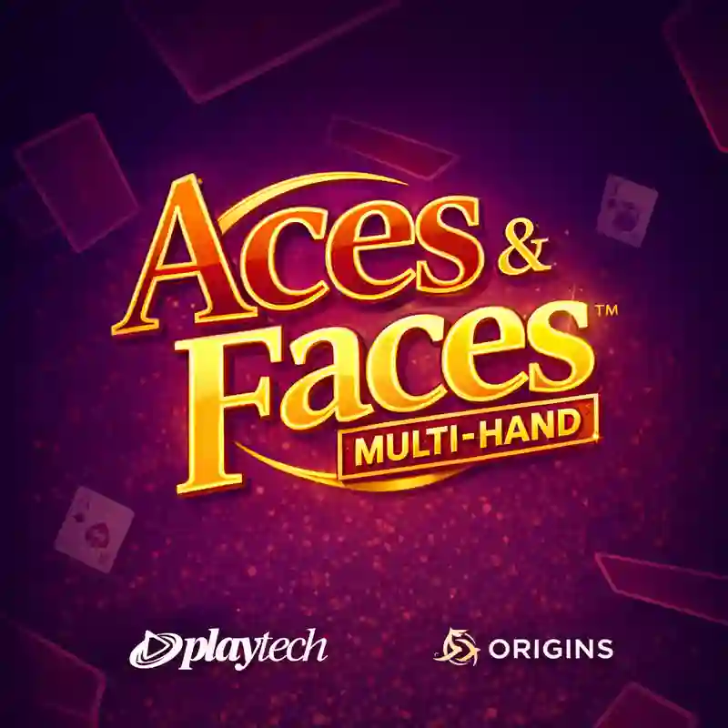 Aces and Faces Multi-hand Video Poker Game